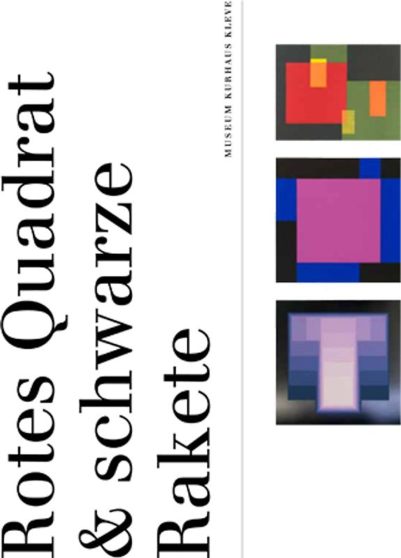 Rotes Quadrat & schwarze Rakete