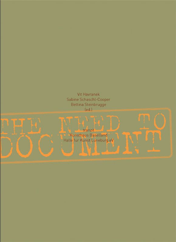 The Need to Document