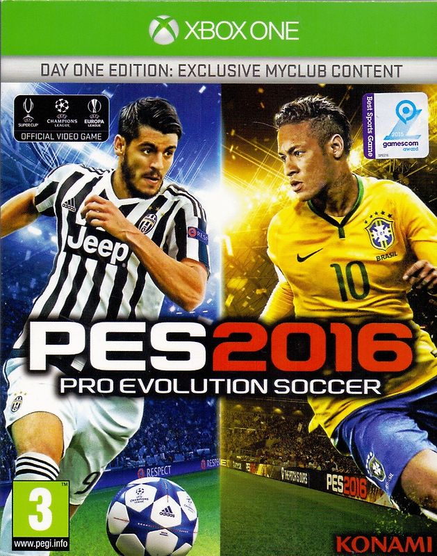 Pro Evolution Soccer 2016 [Day 1 Edition, EU Import] Xbox One