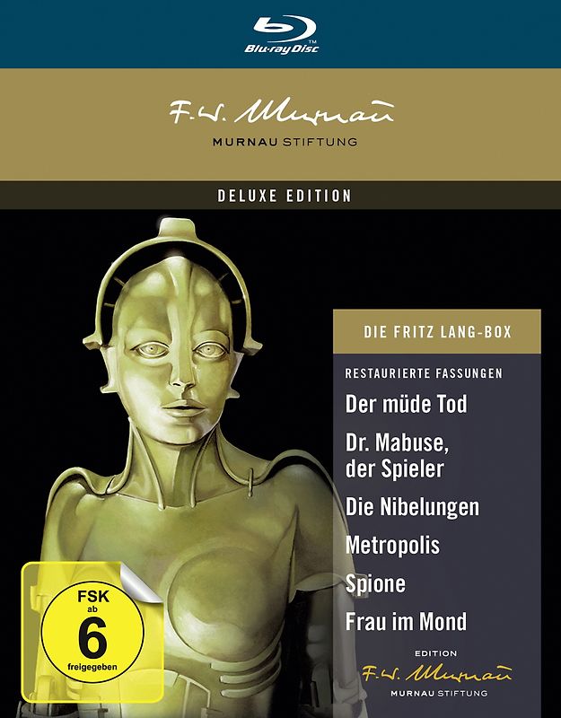 Die Fritz Lang Box [7 Discs] Blu-ray Disc