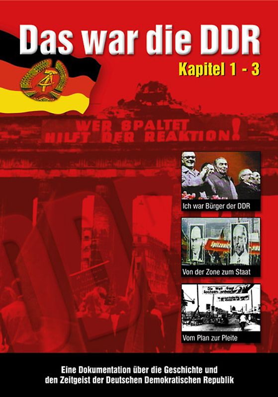 Das war die DDR, Kapitel 1-3 DVD