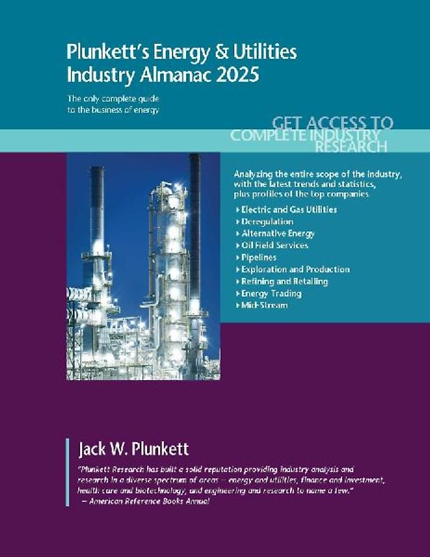 Plunkett's Energy & Utilities Industry Almanac 2025