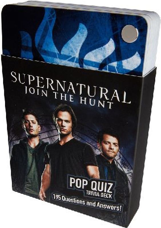 Supernatural Pop Quiz Trivia Deck