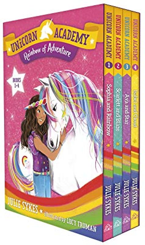 Unicorn Academy: Rainbow of Adventure Boxed Set (Books 1-4)