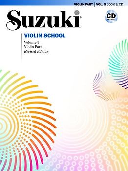 Suzuki Violin School Violin Part & CD, Volume 5 (Revised)