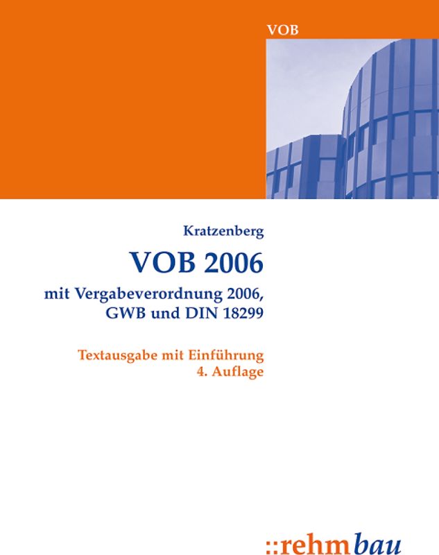 VOB/A 2006,VOB/B 2006,VOF 2006