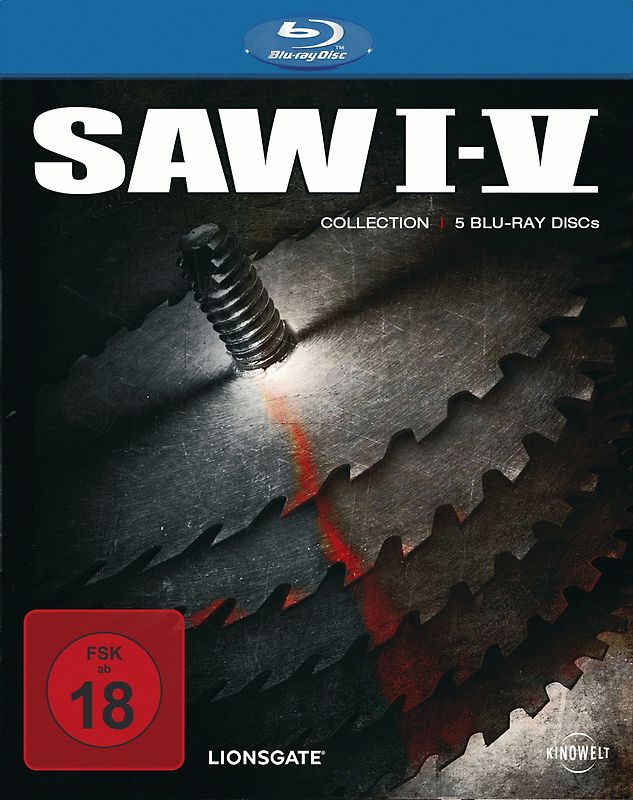 Saw I-V [Collection, 5 Discs] Blu-ray Disc