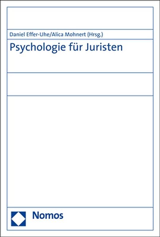 Psychologie für Juristen