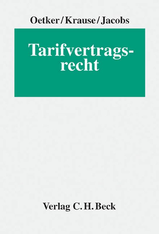 Tarifvertragsrecht
