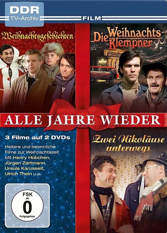 Alle Jahre wieder - DDR TV-Archiv (Weihnachtsgeschichten - Die Weihnachtsklempner - Zwei Nikoläuse unterwegs) [2 DVDs] DVD