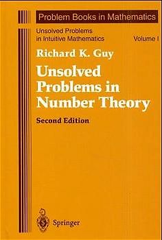 Unsolved Problems in Number Theory