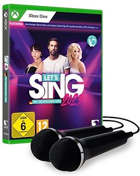 Let's Sing 2023 mit deutschen Hits + 2 Mikrophone Bundleversion