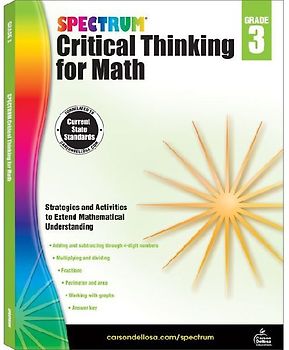Spectrum Critical Thinking for Math, Grade 3