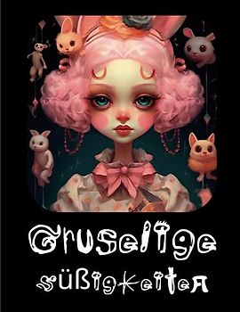 Gruselige Süßigkeiten: Malbuch für erwachsene (Entspannungsfarbwelten)