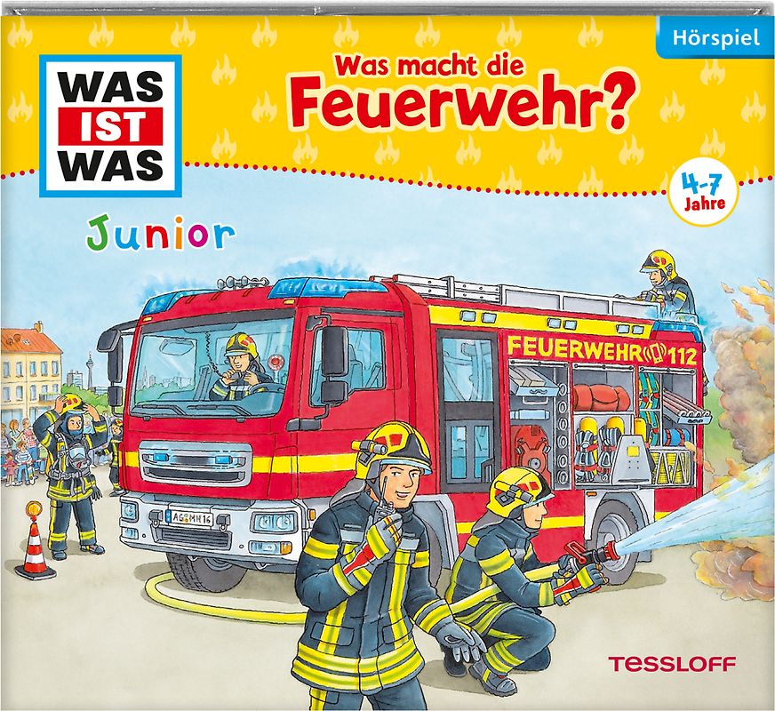 WAS IST WAS Junior Hörspiel. Was macht die Feuerwehr?