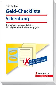 Geld-Checkliste Scheidung
