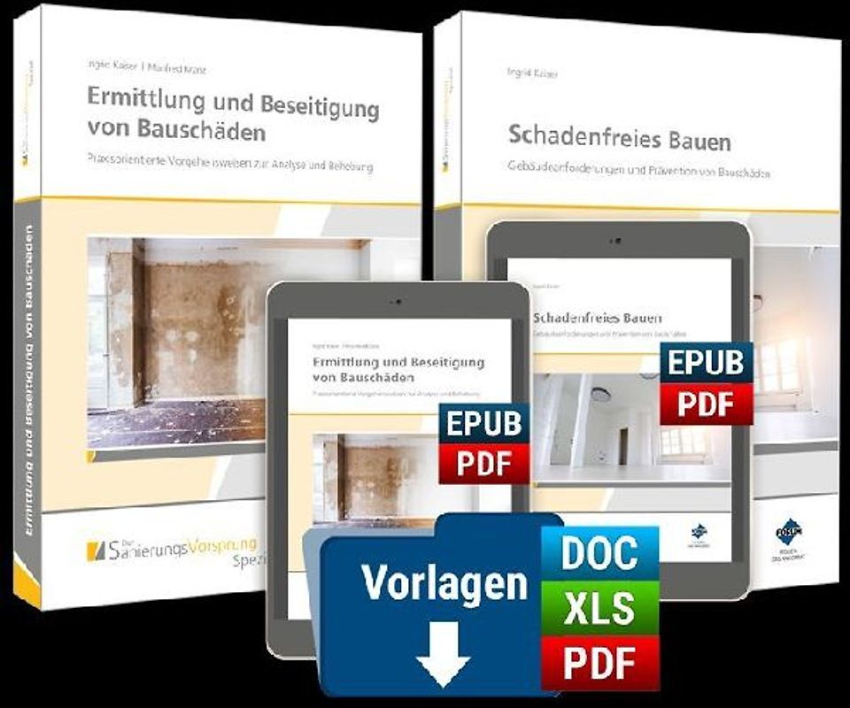 Schadenfreies Bauen sowie Ermittlung und Beseitigung von Bauschäden