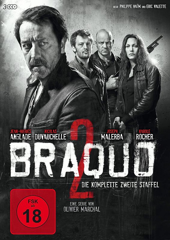 Braquo - Die komplette 2. Staffel [3 DVDs] DVD