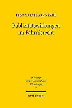 Publizitätswirkungen im Fahrnisrecht