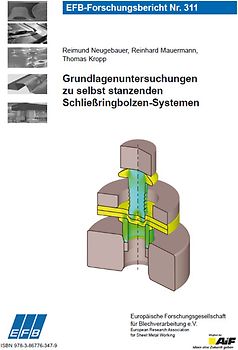 Grundlagenuntersuchungen zu selbst stanzenden Schließringbolzen-Systemen