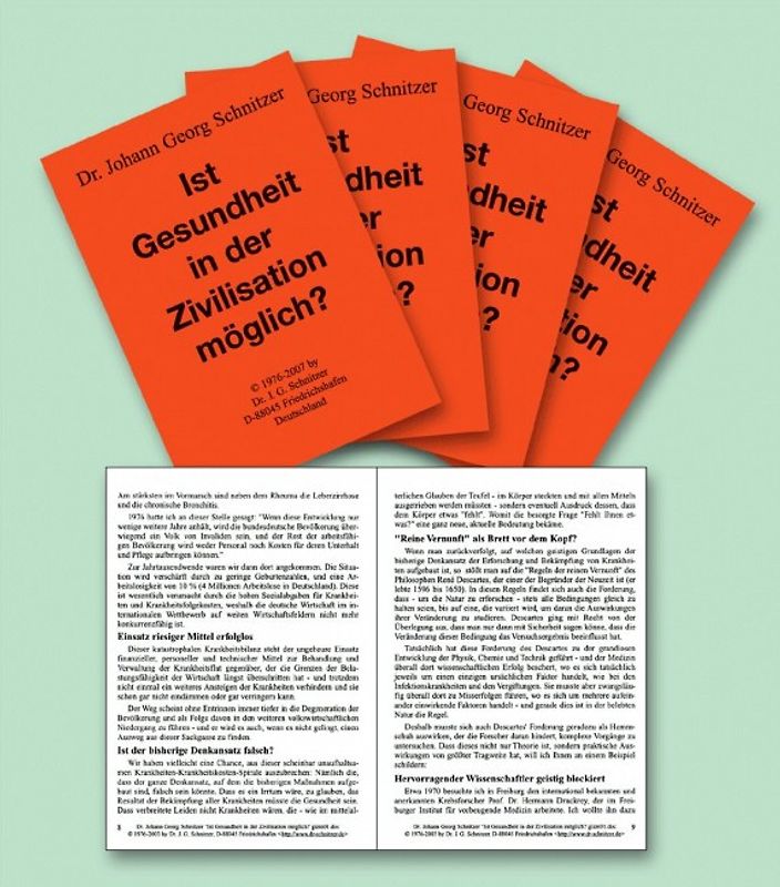 Ist Gesundheit in der Zivilisation möglich?