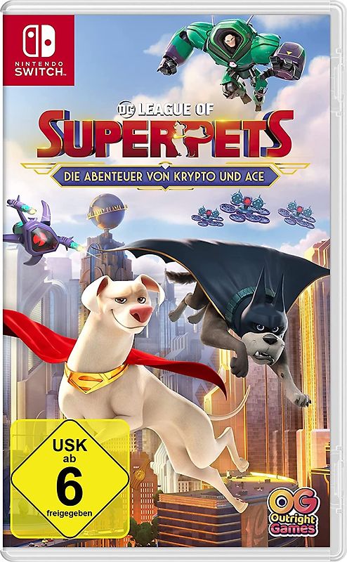 Super League of Pets: Die Abenteur von Krypto und Ace Nintendo Switch