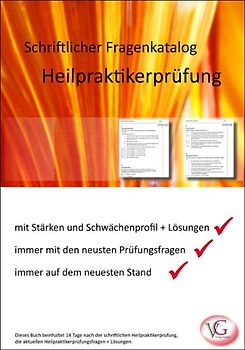 2012 Heilpraktiker schriftlicher Fragenkatalog immer mit der aktuellsten Prüfung
