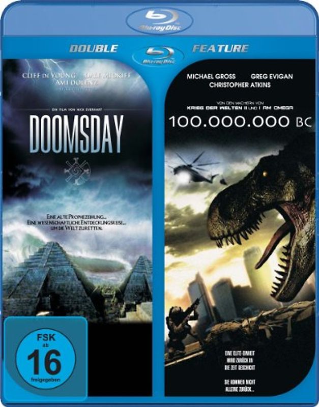 2012: Doomsday/100 Million BC [Blu-ray] Blu-ray Disc