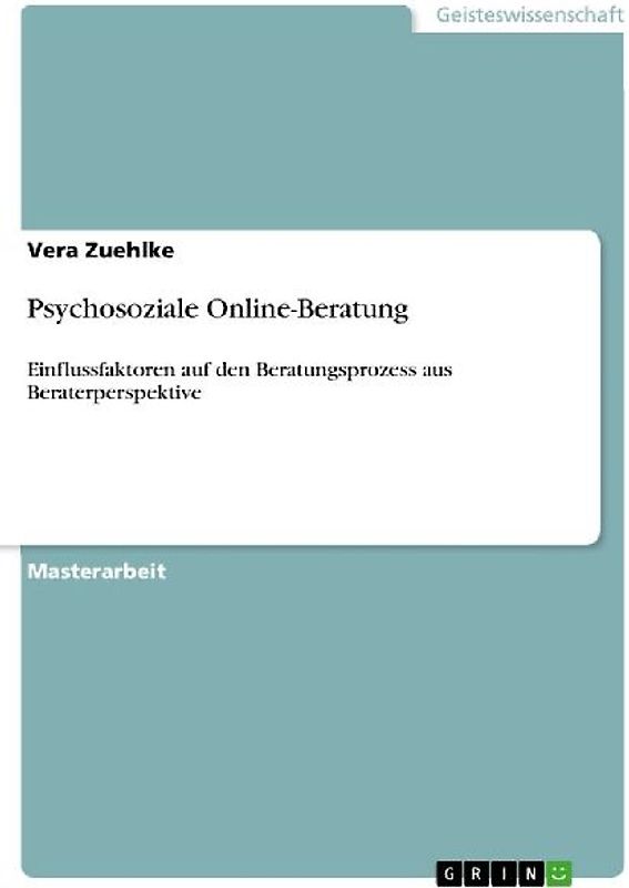 Psychosoziale Online-Beratung