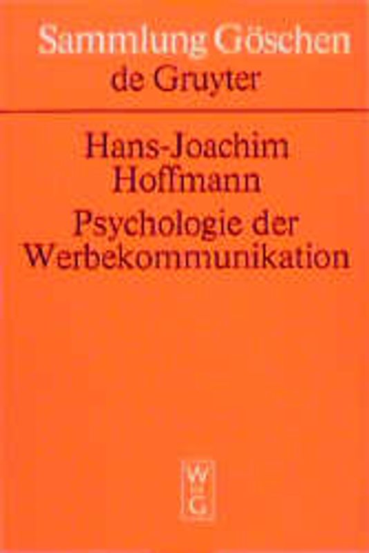 Psychologie der Werbekommunikation