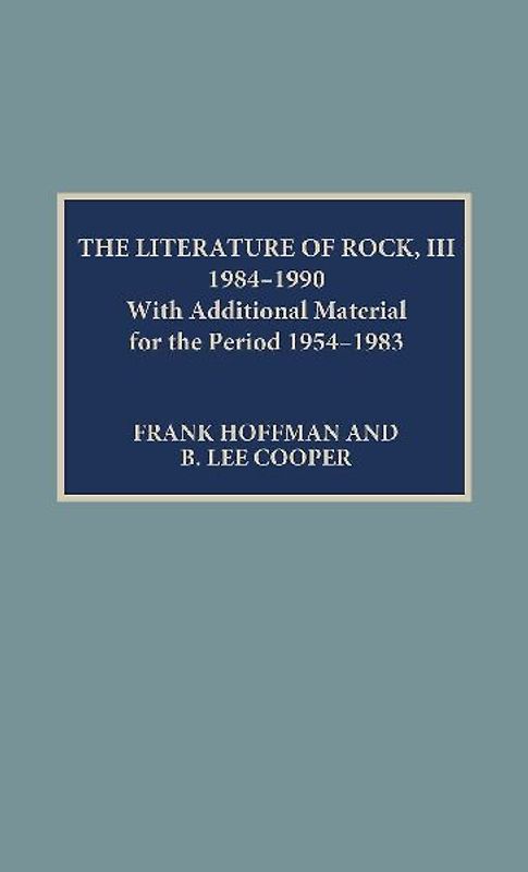 Literature of Rock III