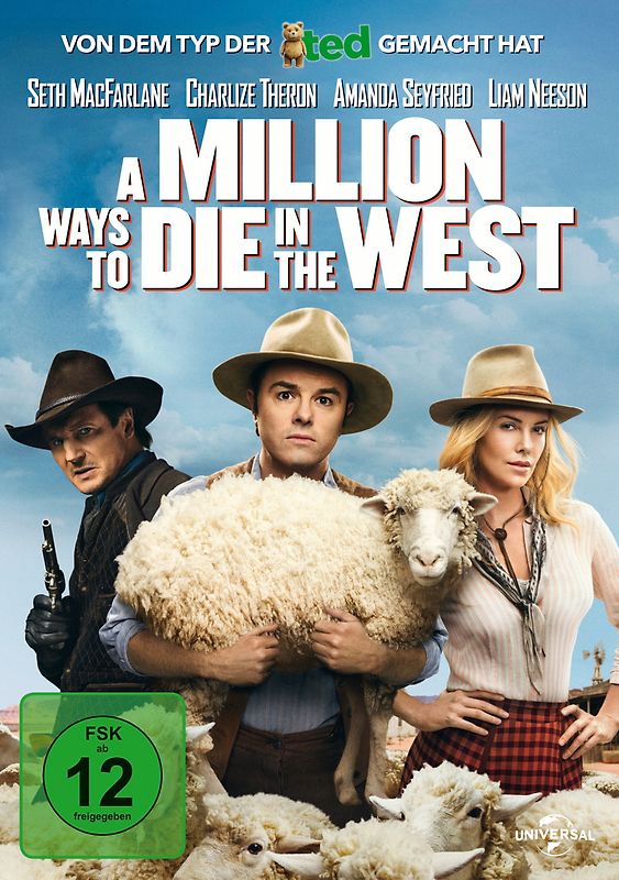 A Million Ways to Die in the West DVD
