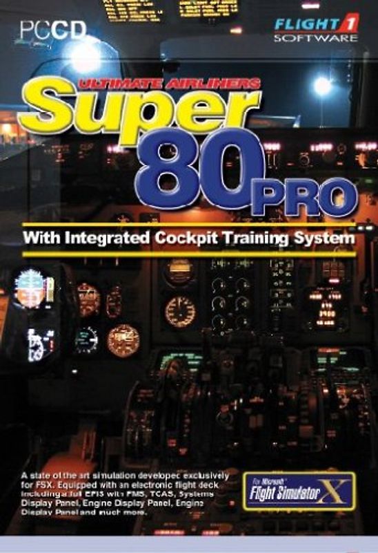 FSX AddOn: Flight 1 Super 80 Pro PC Spiele