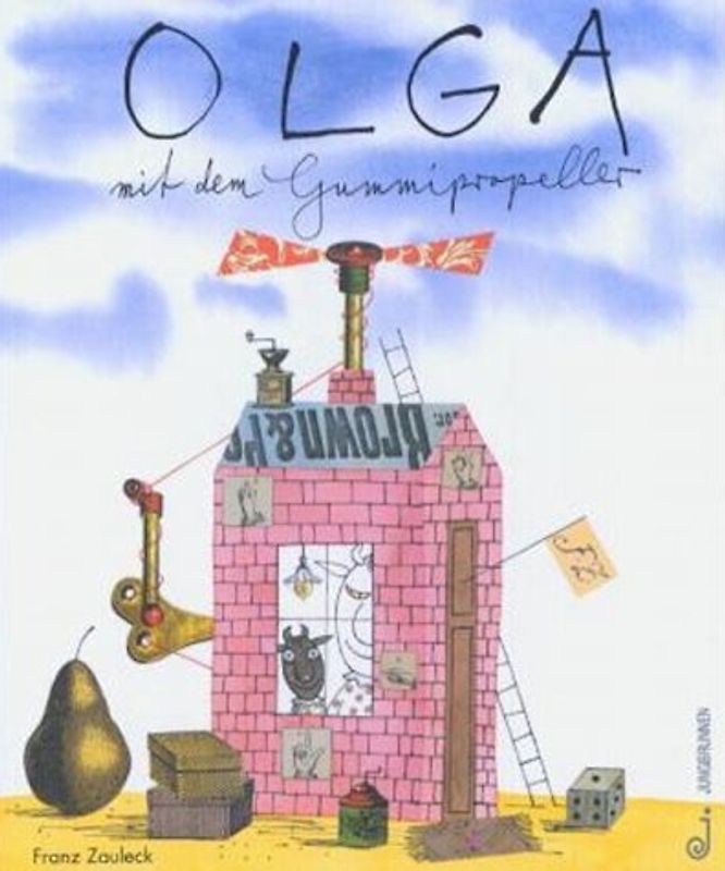 Olga mit dem Gummipropeller