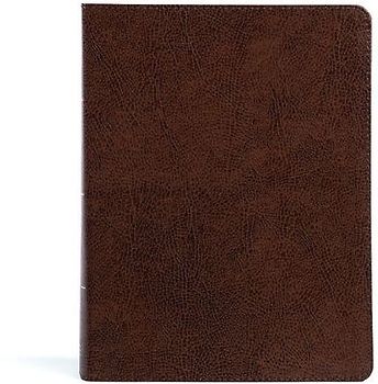 CSB Pastor's Bible, Verse-By-Verse Edition, Brown Bonded Leather