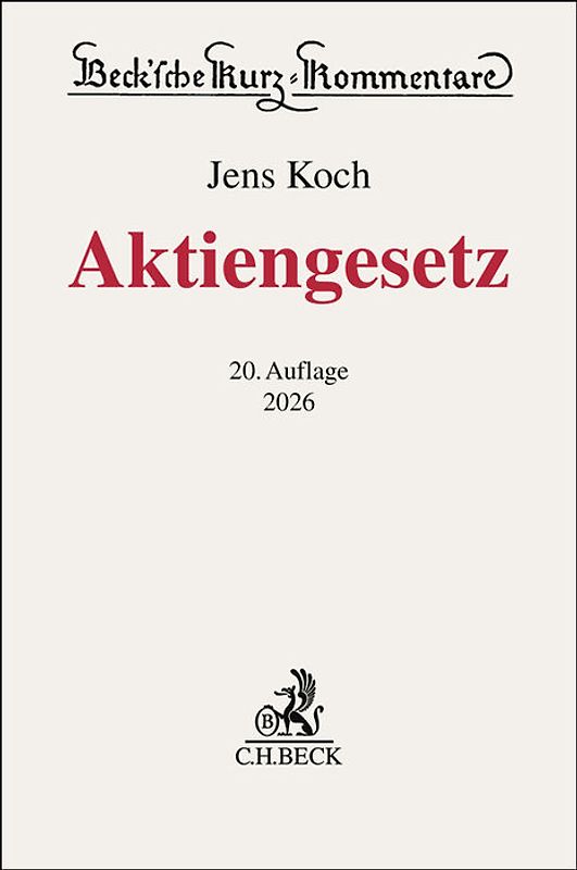 Aktiengesetz. AktG