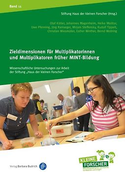 Zieldimensionen für Multiplikatorinnen und Multiplikatoren früher MINT-Bildung