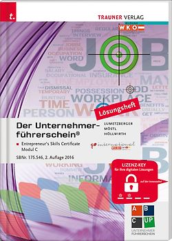 Der Unternehmerführerschein - Entrepreneur's Skills Certificate, Modul C