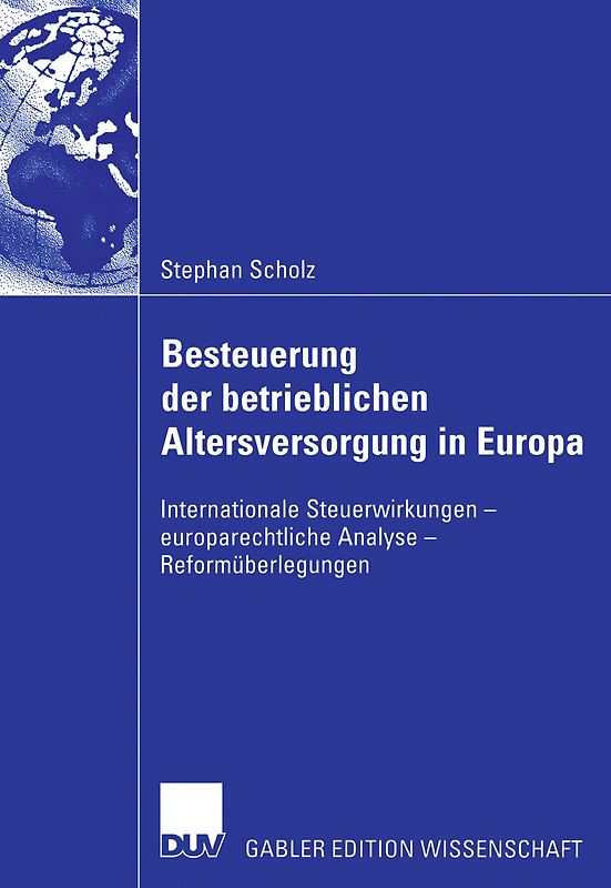 Besteuerung der betrieblichen Altersversorgung in Europa
