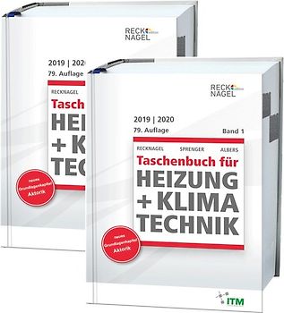 Recknagel - Taschenbuch für Heizung und Klimatechnik 79. Ausgabe 2019/2020 - Basisversion