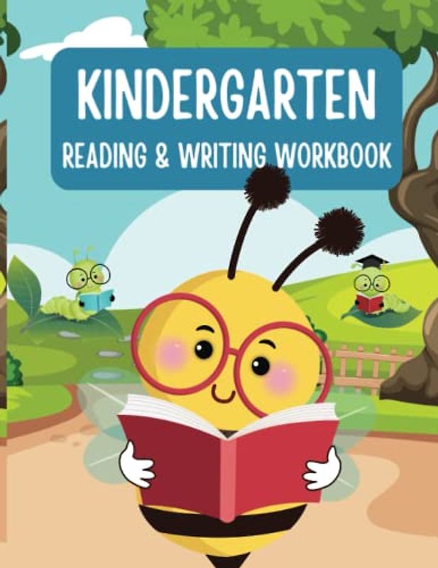 Kindergarten Ready & Writing Workbook: Includes Writing, Reading, Tracing and Copy & Paste Match-Ups.