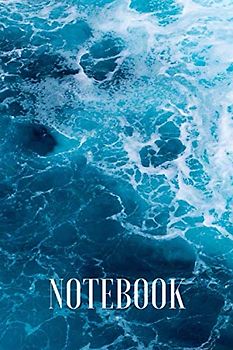Notebook (ocean theme): lined notebook with 100 pages - journal for travel, work or school - take it anywhere (6" x 9")