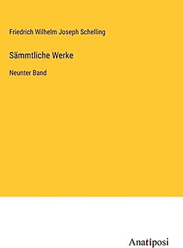 Sämmtliche Werke: Neunter Band
