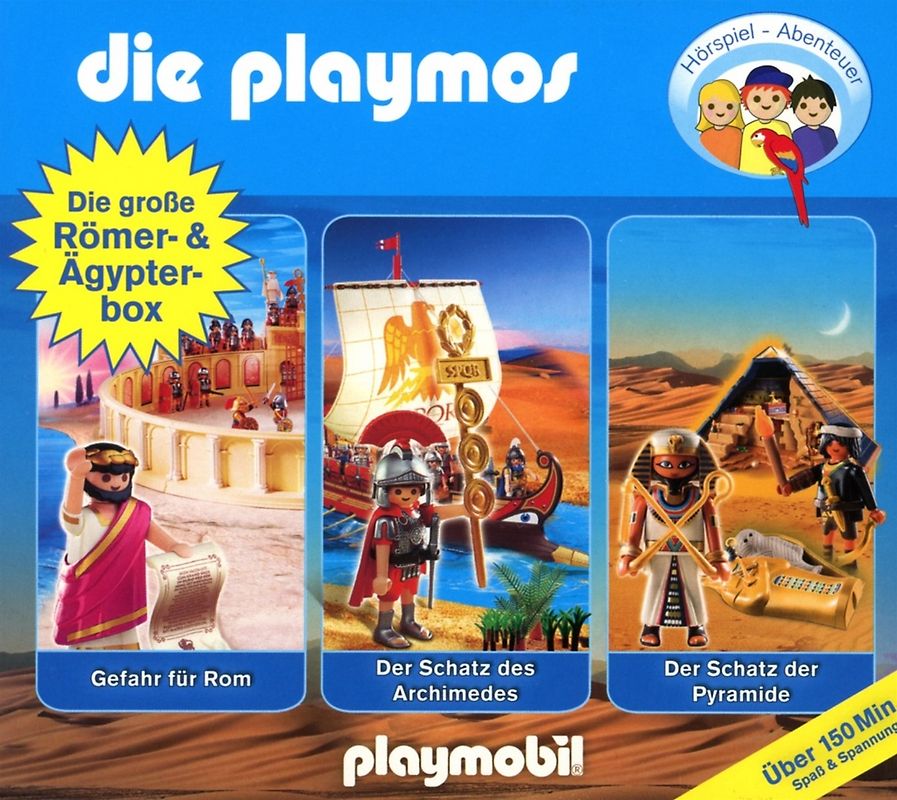 Playmos,Die - Die Große Römer Und Ägypter-Box [3 Audio CDs]