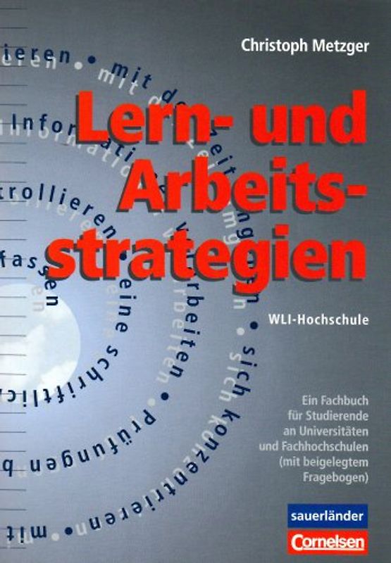 Wie lerne ich? WLI-Hochschule / Lern- und Arbeitsstrategien