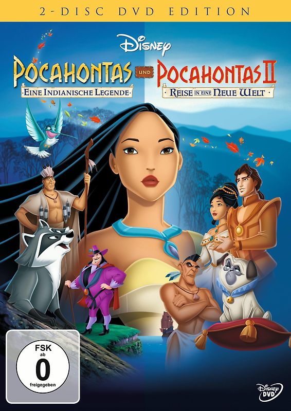 Pocahontas 1+2 - Movie Collection [2 DVDs] DVD