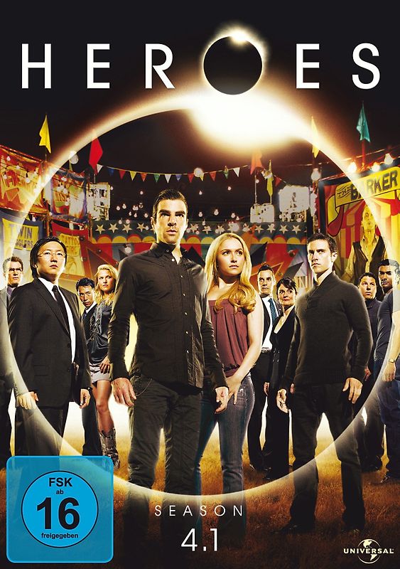 Heroes Season 4.1 [4 DVDs, Steelbook] DVD