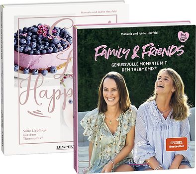 Die besten Glücksrezepte, Bundle; Food with Love; Herzfeld, Manuela / Herzfeld, Joëlle