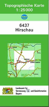 TK25 6437 Hirschau