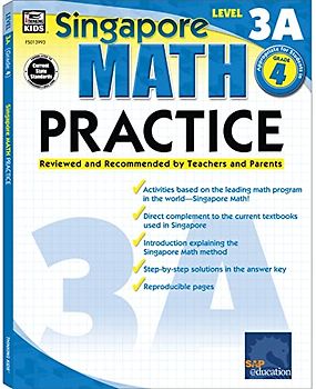 Math Practice, Grade 4: Reviewed and Recommended by Teachers and Parents: Reviewed and Recommended by Teachers and Parents Volume 11 (Singapore Math)